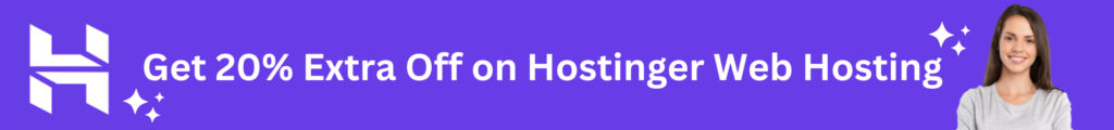 Hostinger 20% Off